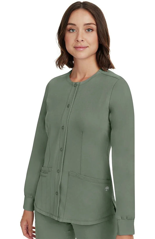 Healing Hands Megan Plus Size Scrub Jacket 5500