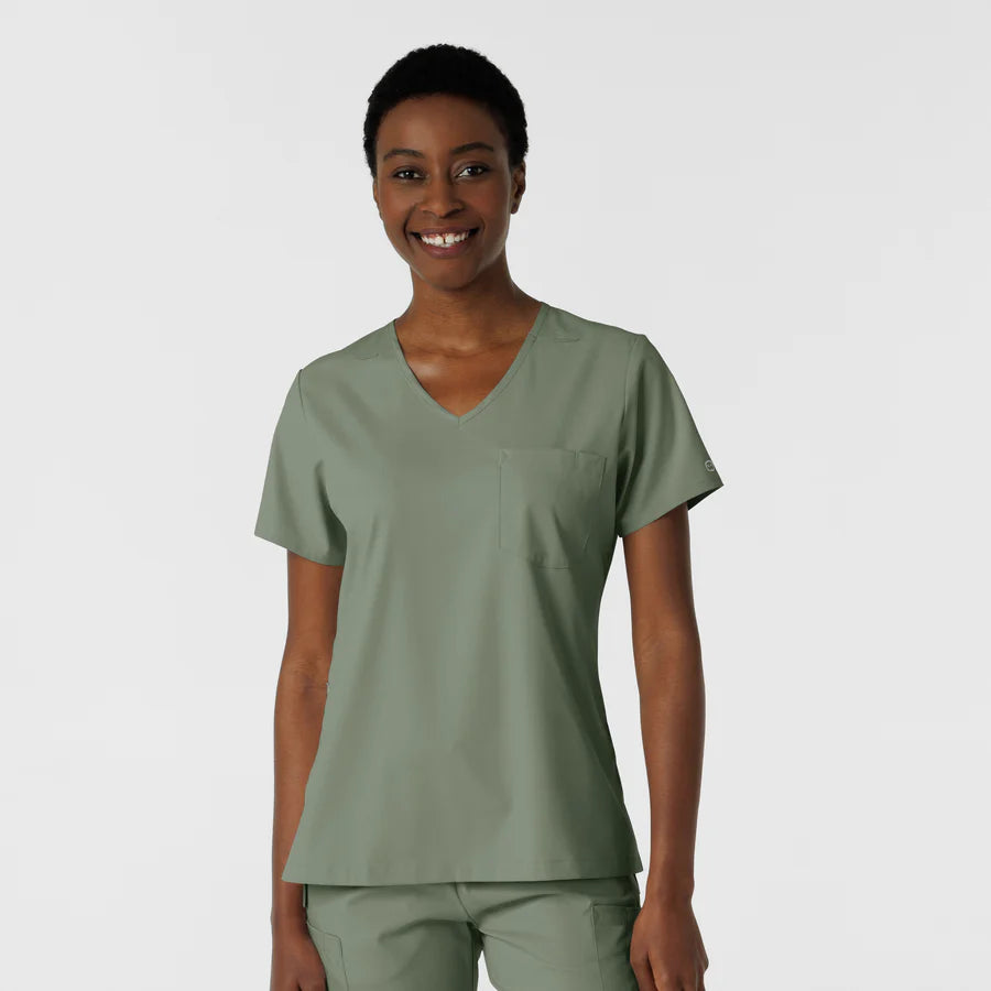 Wink Boundless Plus Size One Pocket Top 6151