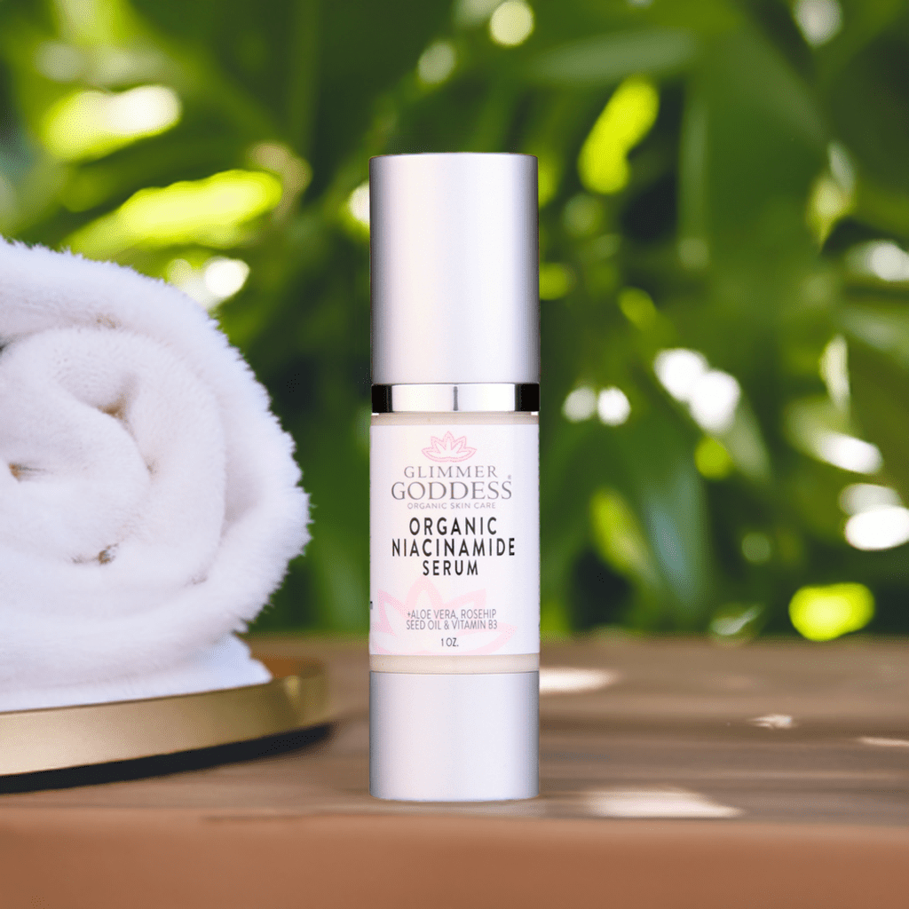 Organic Niacinamide Serum 5% – Pore Minimizer & Anti-Aging Serum for Oily Skin, Wrinkles & Texture