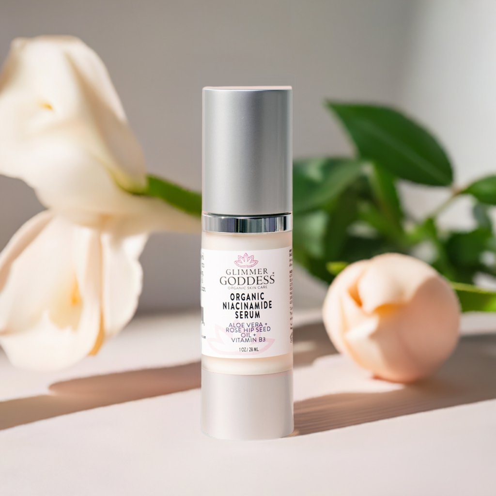 Organic Niacinamide Serum 5% – Pore Minimizer & Anti-Aging Serum for Oily Skin, Wrinkles & Texture